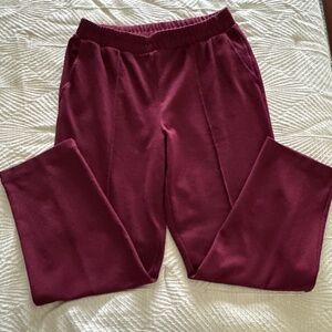 Burgundy pants